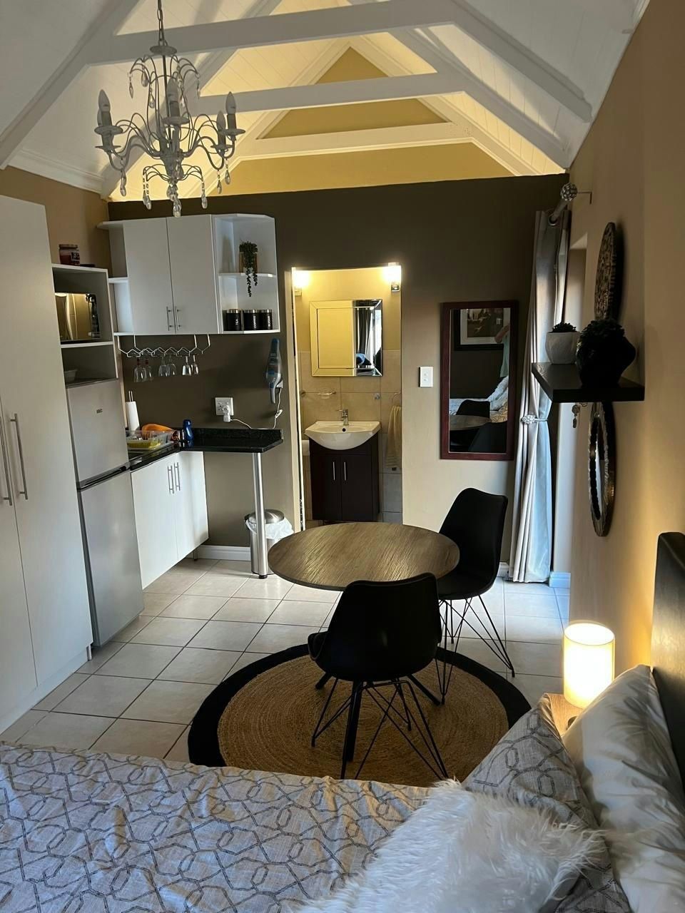 Open-plan room